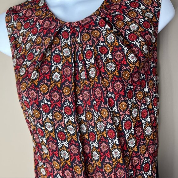 Anthropologie Vanessa & Virginia wanderlust floral boho tank top size XSP - Picture 4 of 7